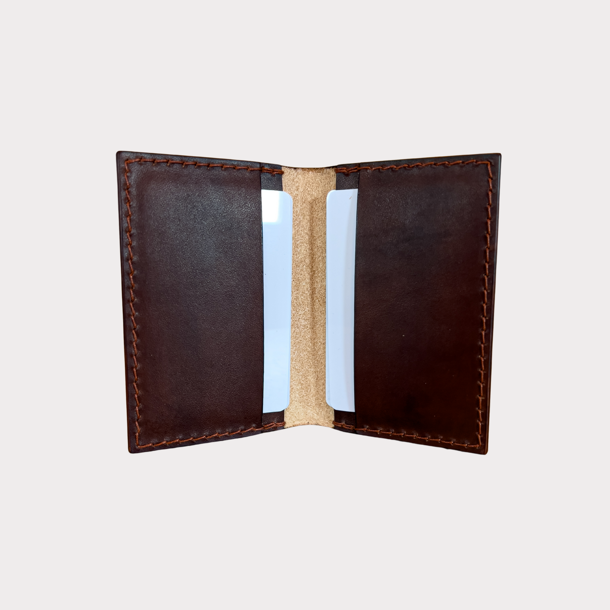 Porte Cartes Maroquinerie V2 Porte-cartes En Cuir Marron – Charles