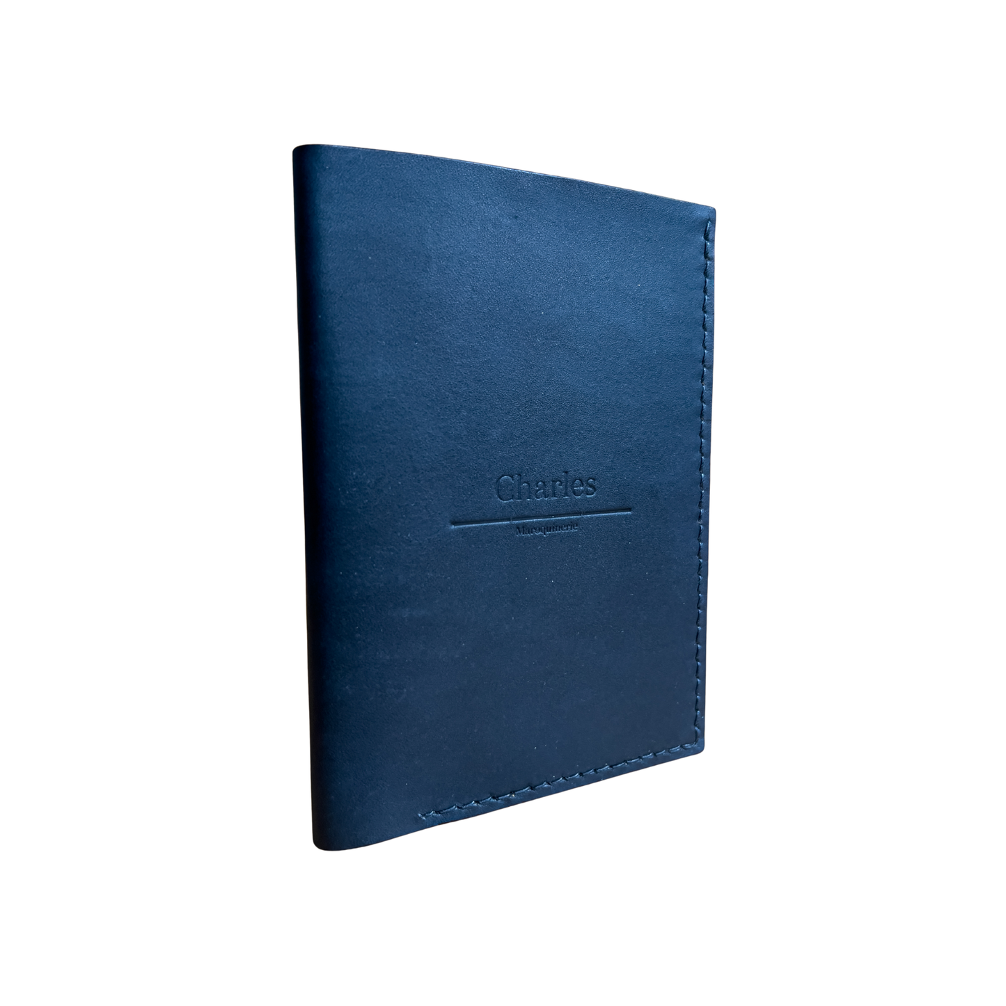 Portefeuille en cuir Noir